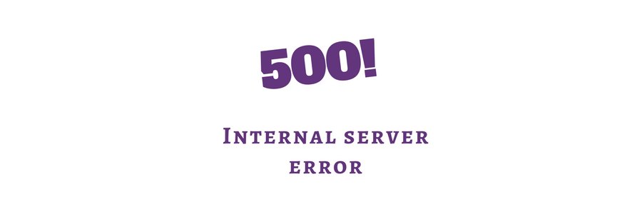 500 - Interne serverfout